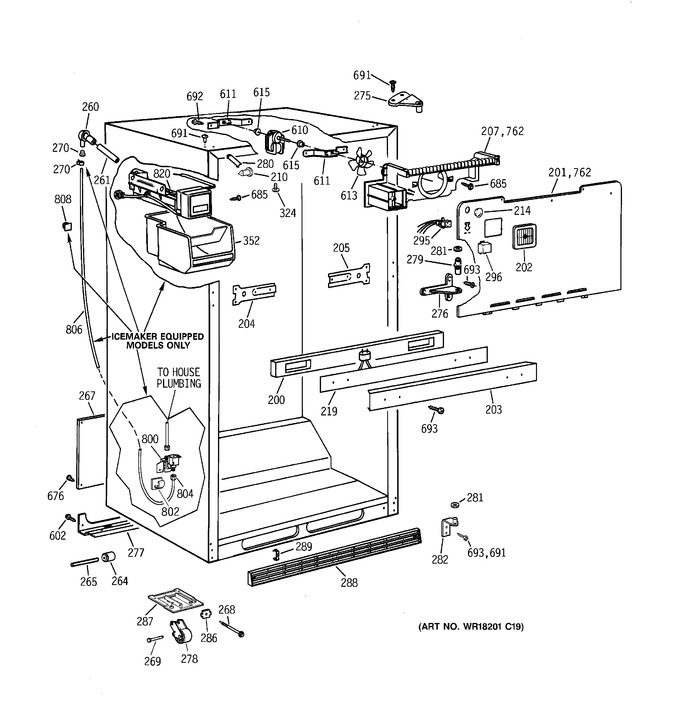 Diagram for TBX18CIXPRAA