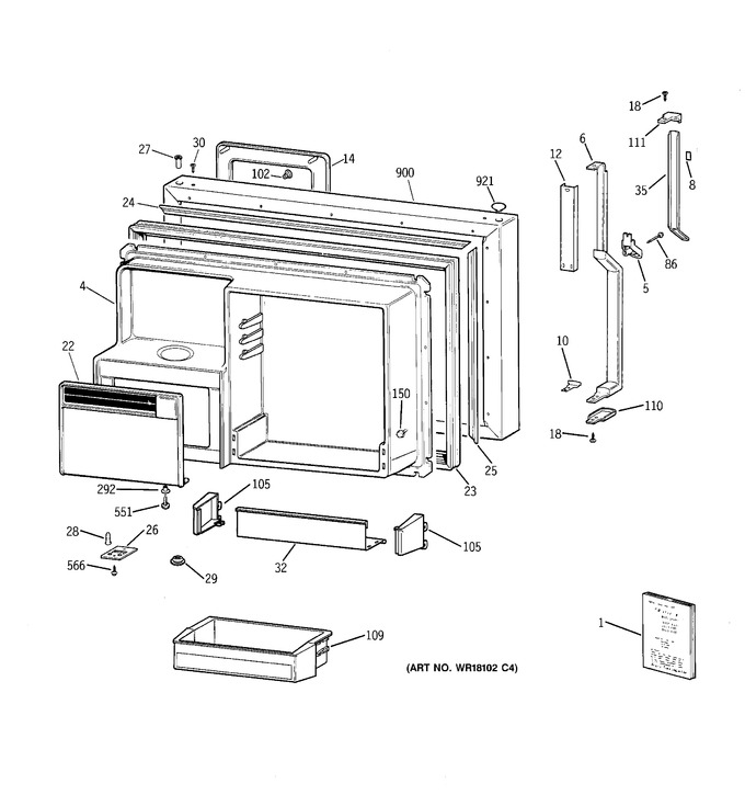 Diagram for TBX25PCXCRAA