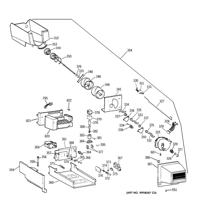 Diagram for TBX25PRYELAA