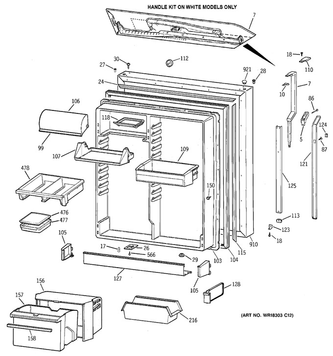 Diagram for TBX25PRYHRWW