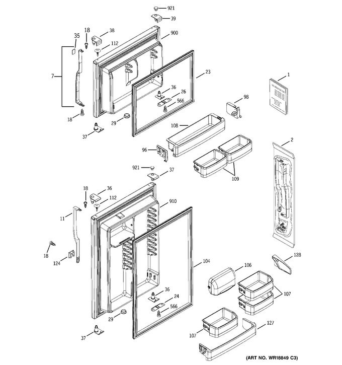 Diagram for GTS18KBMCRAA