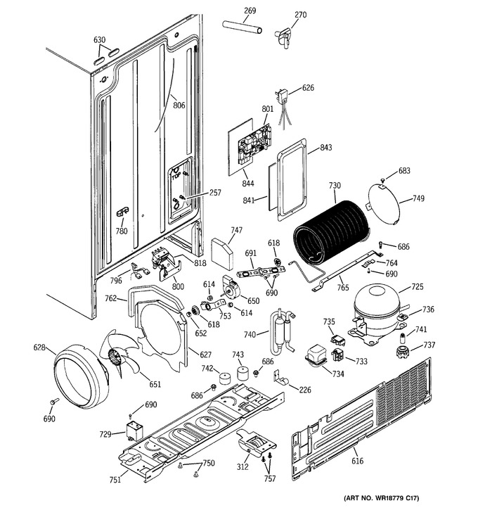 Diagram for RSG25KEMBFWW