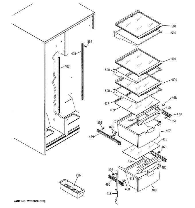 Diagram for GSG25IEPAFWW