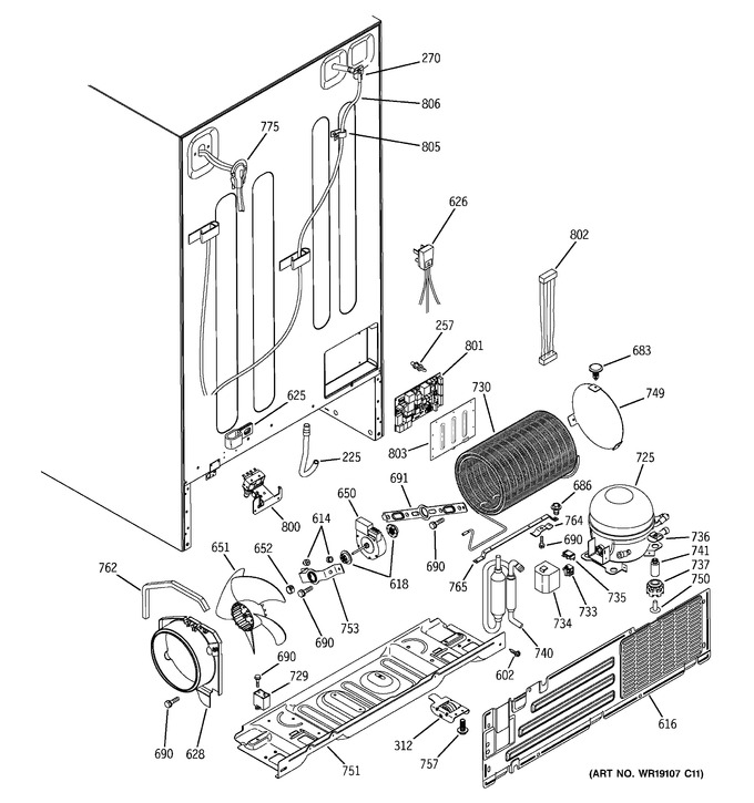 Diagram for GSS27RGPAWW