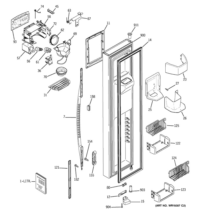 Diagram for PSF26NGPAWW