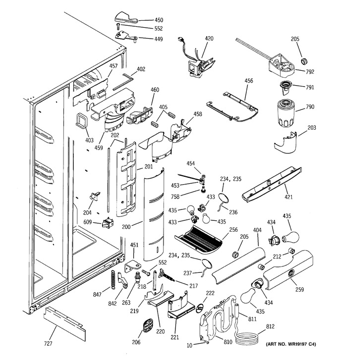 Diagram for PSF26NGPAWW