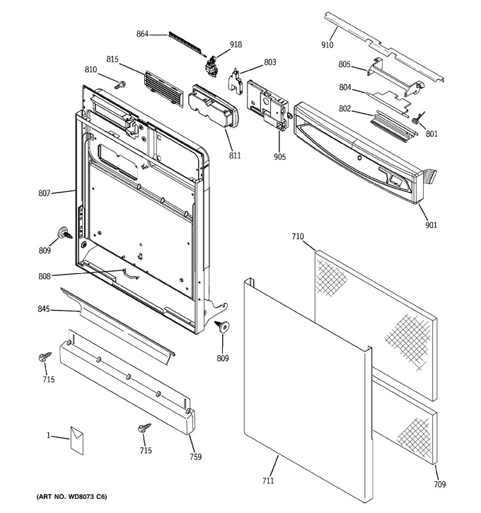 Diagram for GSD6300G00WW