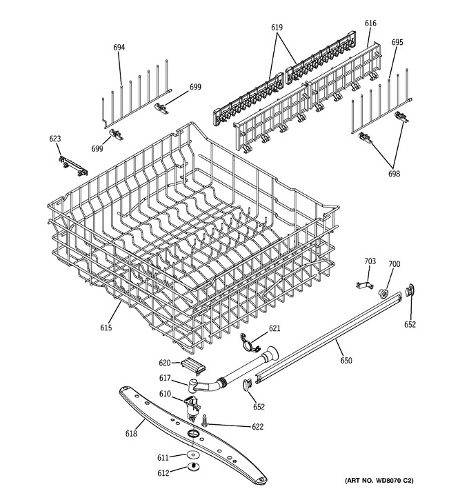 Diagram for PDW7300G00BB