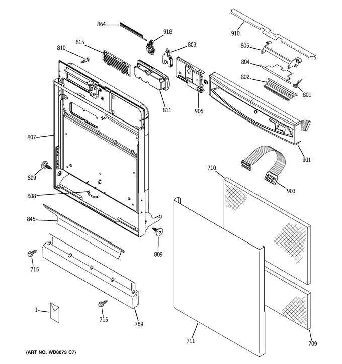 Diagram for PDW7700G00CC