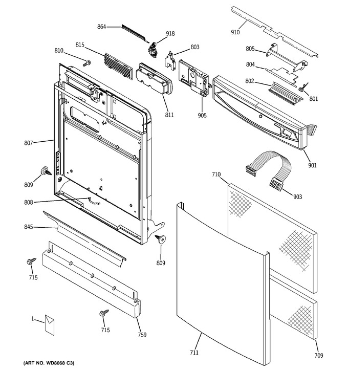Diagram for PDW7800G00CC