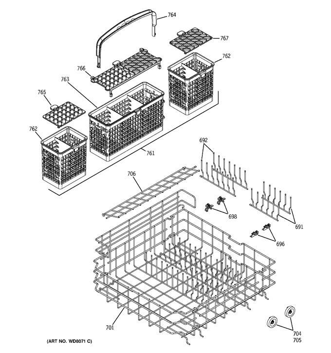 Diagram for PDW7800G00CC