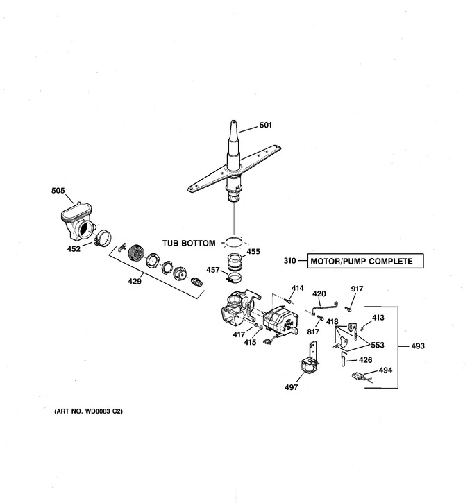 Diagram for GSC3230F00WW