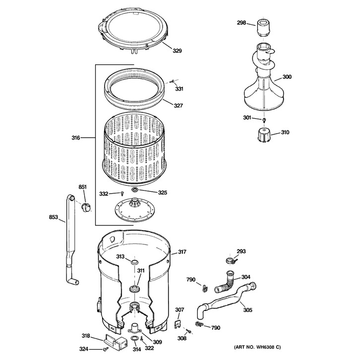 Diagram for WPRB9250C0WW
