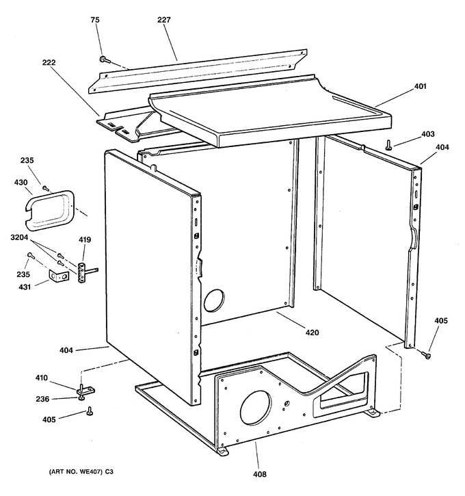 Diagram for NBXR463EB1WW