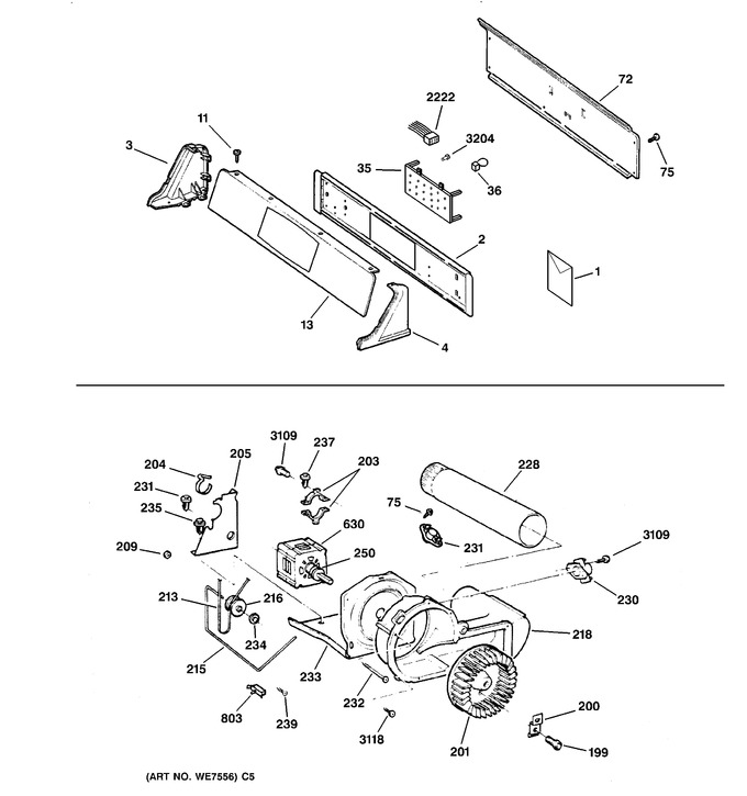 Diagram for DPSE592EA2WW