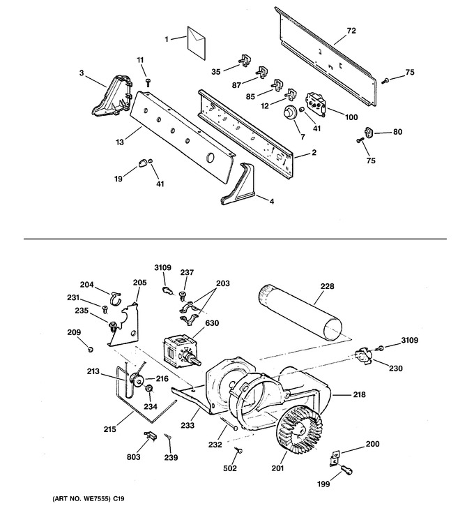 Diagram for DWXR483EB1WW