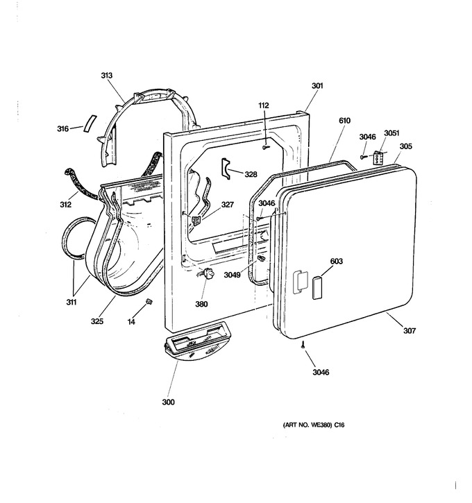 Diagram for DX4500EA2WW