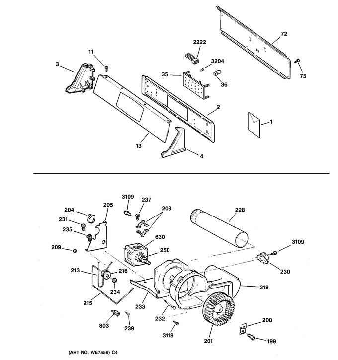 Diagram for DPSE592GA2WW