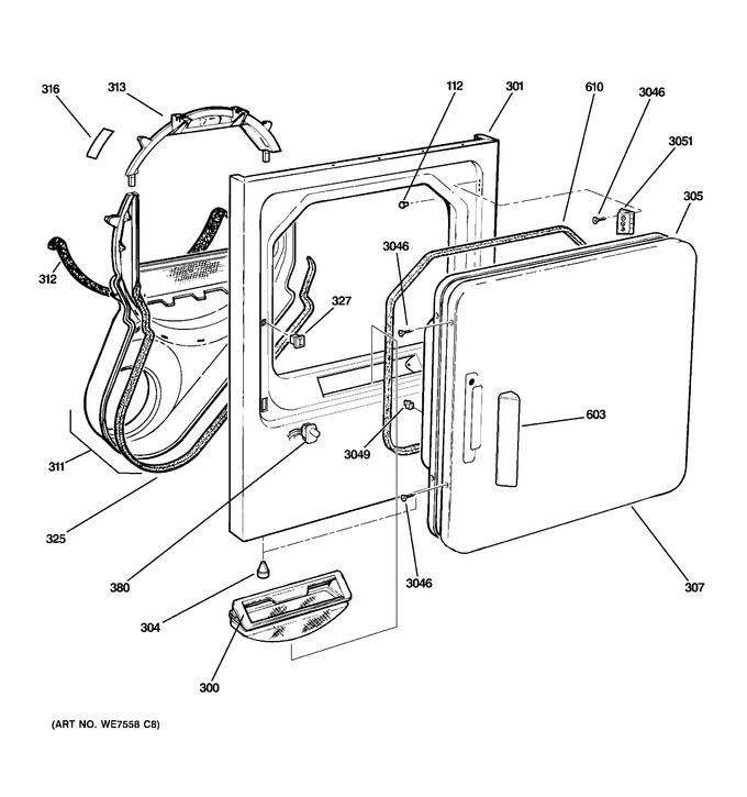 Diagram for DX2300GB0WW