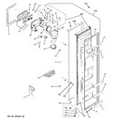 Diagram for 1 - Freezer Door