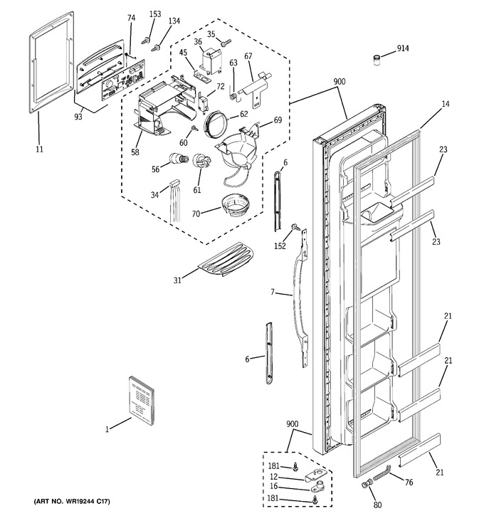 Diagram for HST25IFPAWW