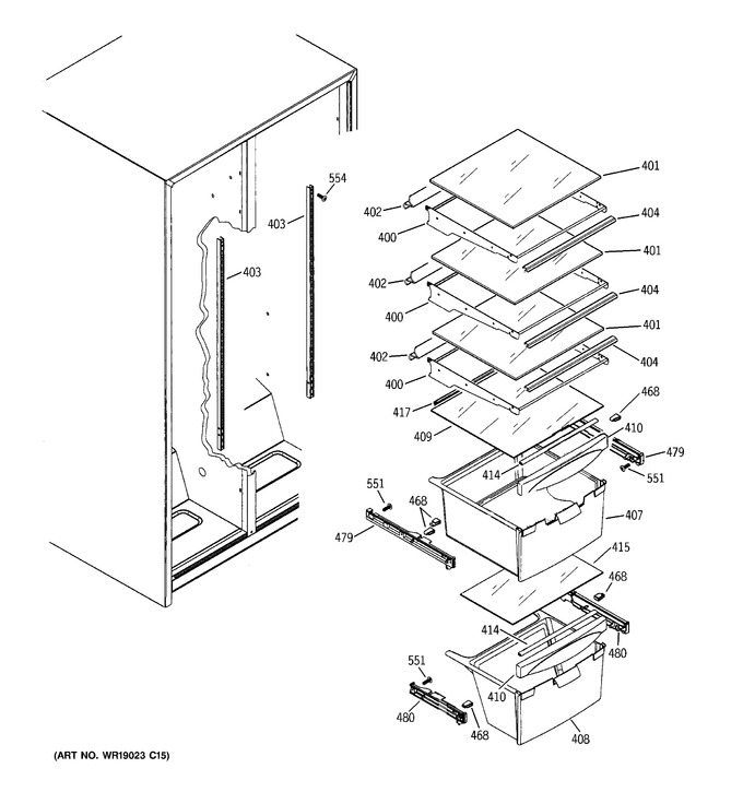 Diagram for HST25IFPAWW