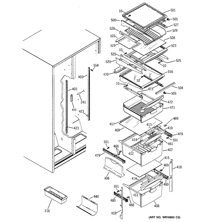 Diagram for PSA25MIMCFWW