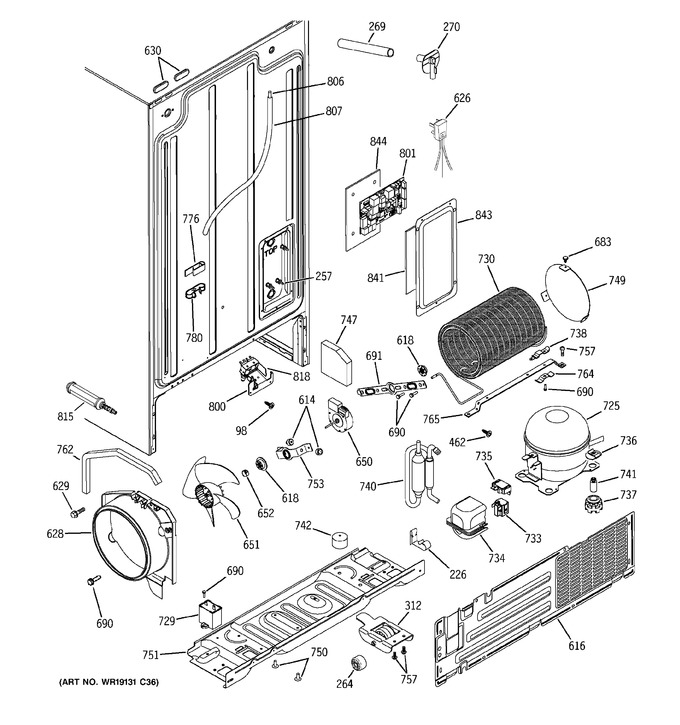 Diagram for PSA25MIMDFWW