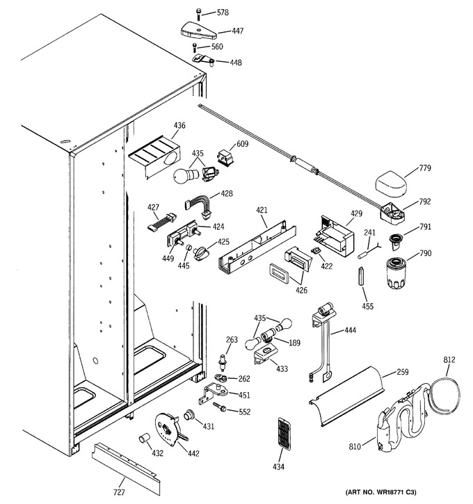 Diagram for ESS25XGMBWW