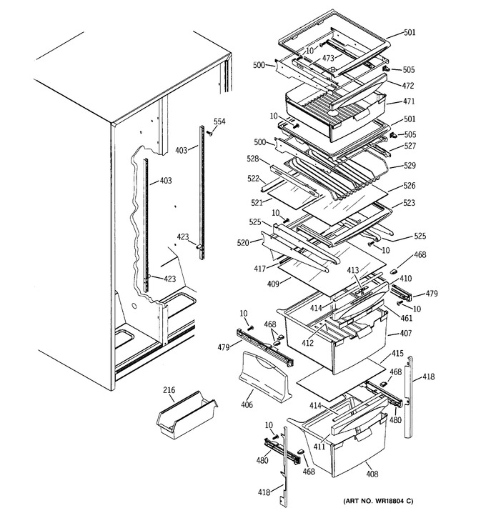 Diagram for ESS25XGMBWW