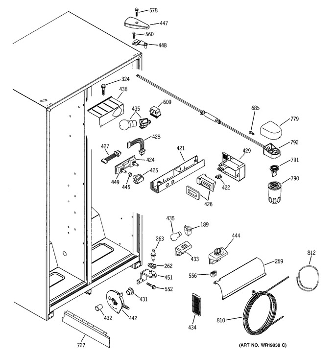 Diagram for ESS25XGMCWW