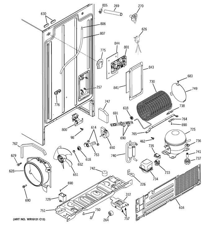Diagram for GSS25WGMDBB
