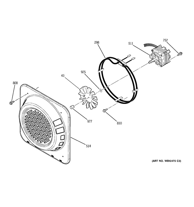 Diagram for ZET3058WH1WW