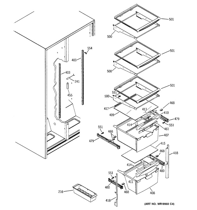 Diagram for GSA22KEMCFWW