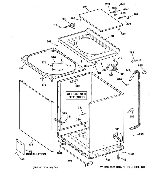 Diagram for WWXR4100T6WW