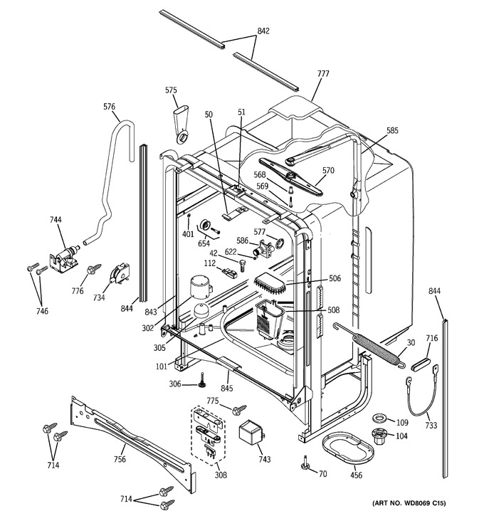Diagram for GSD6200G00CC