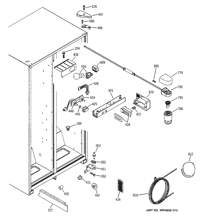 Diagram for SSS25KFMDWW