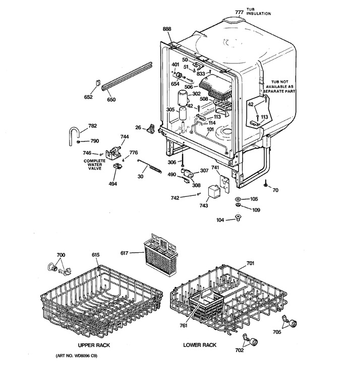 Diagram for GSD2700G02BB