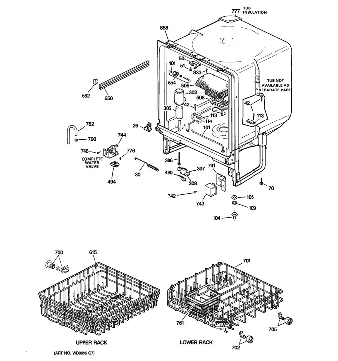 Diagram for GSD1900G02WH
