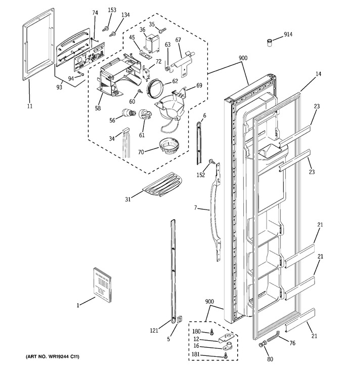 Diagram for GSH22KGRBBB