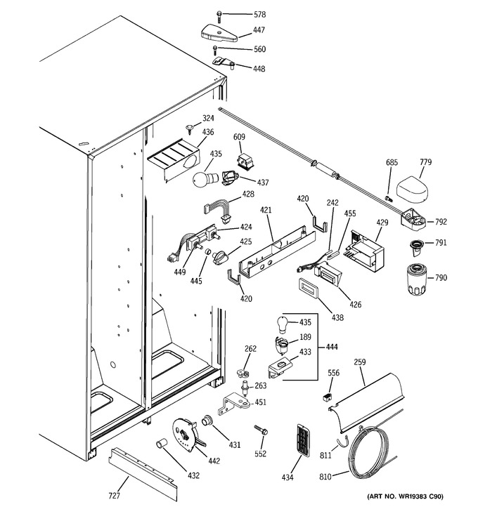 Diagram for GSS25JFPEBB