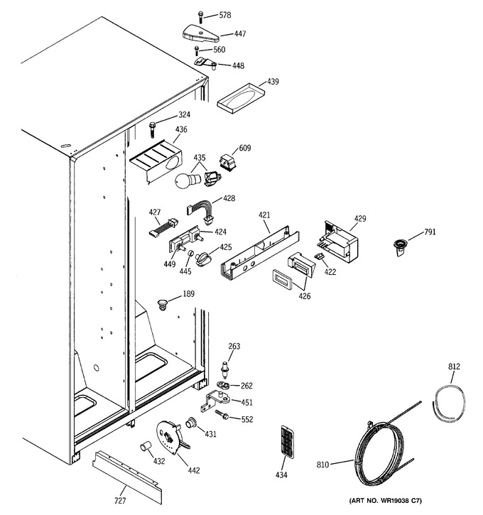 Diagram for RSG25IEMCFWW