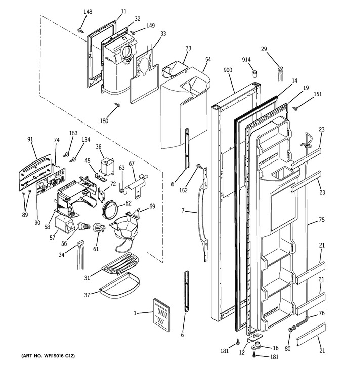 Diagram for RSG20IDMCFWH
