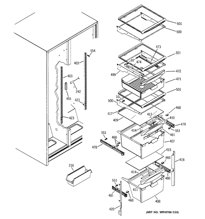 Diagram for GSH22KGPCBB
