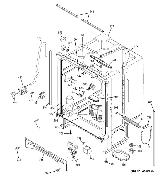 Diagram for GSD6900J01BB