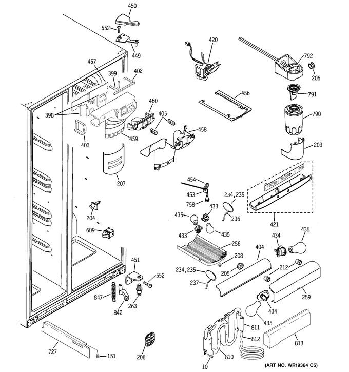 Diagram for GSC23LGQABB