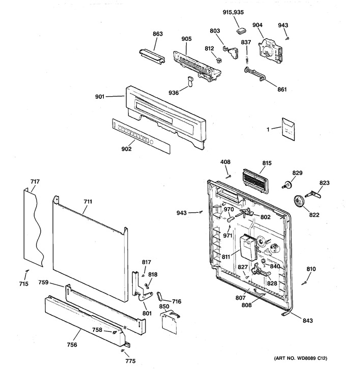 Diagram for GSD5600G03CC