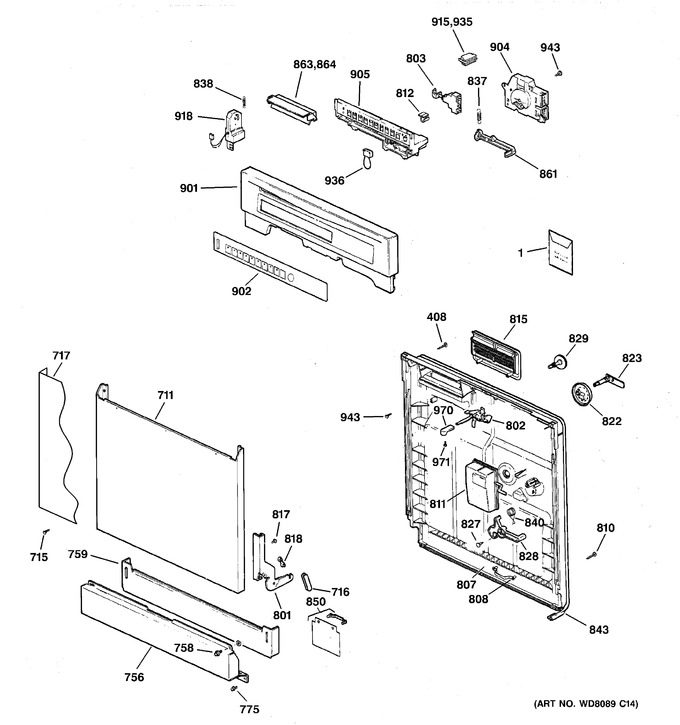Diagram for GSD5700G03WW