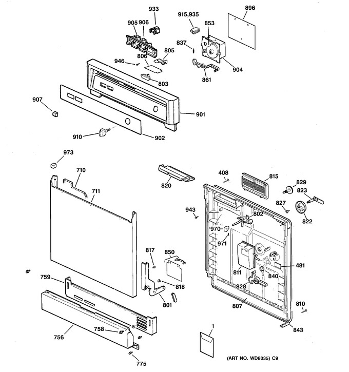 Diagram for GSM2100ZZ0AD