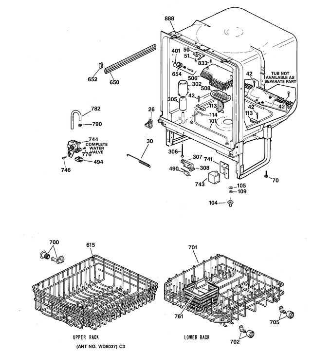 Diagram for GSM2100ZZ0AD